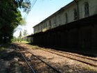 Zrujnowany budynek dworca Sosnowiec Maczki