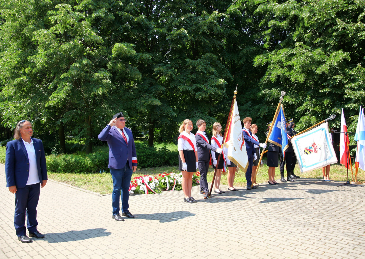 Obchody 101. rocznicy przyłączenia części Górnego Śląska do Państwa Polskiego / fot. UM Sosnowiec (Mariusz Binkiewicz)