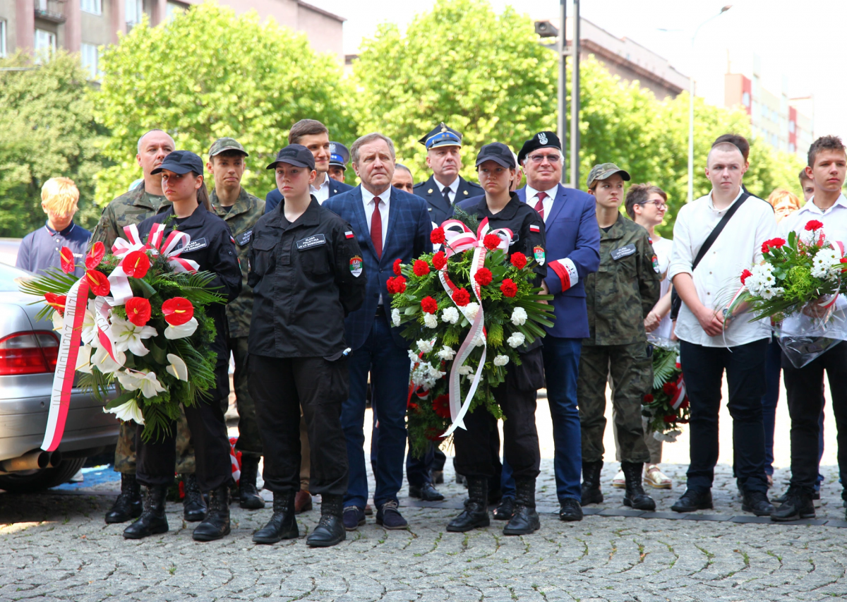Obchody 101. rocznicy przyłączenia części Górnego Śląska do Państwa Polskiego / fot. UM Sosnowiec (Mariusz Binkiewicz)