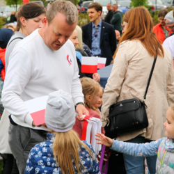 Dzień Flagi Rzeczypospolitej Polskiej w Sosnowcu