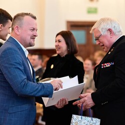 Uroczystość wręczenia Złotych Odznak Honorowych