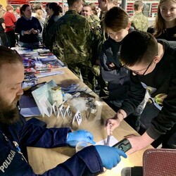 Sosnowieccy policjanci podczas Dnia Bezpieczeństwa