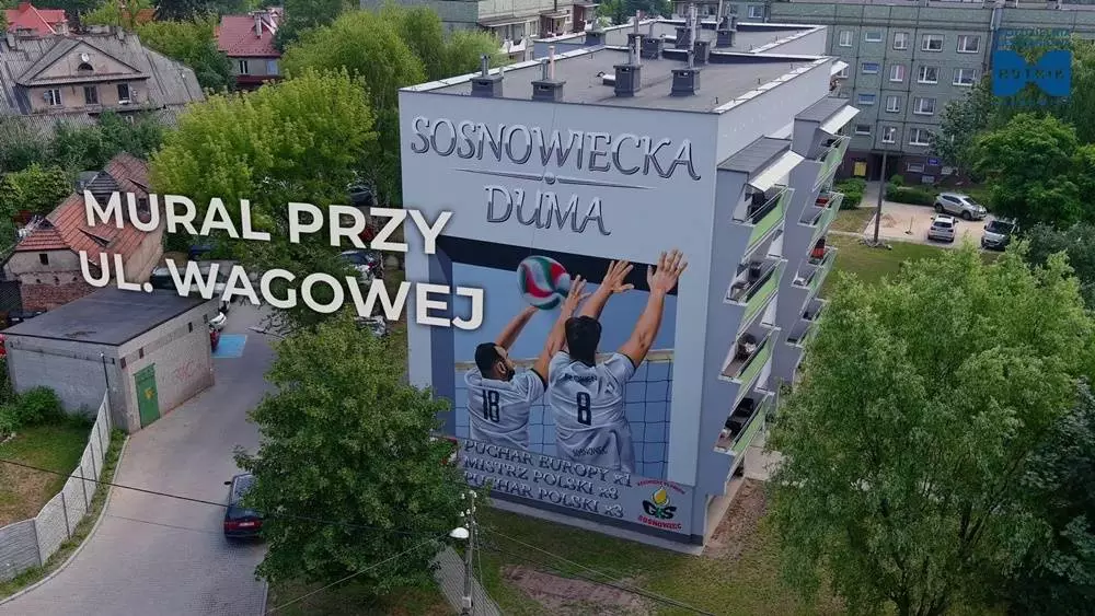 Dwa nowe murale zdobią osiedla w Sosnowcu / fot. materiały zewnętrzne