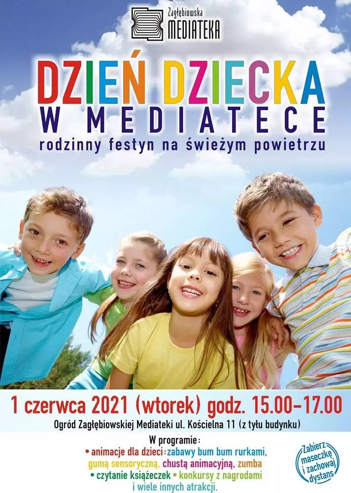 Dzień Dziecka w Zagłębiowskiej Mediatece