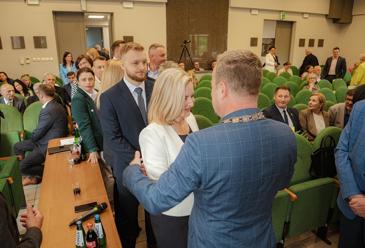 I sesja nowej Rady Miasta: Prezydent i radni złożyli ślubowanie / fot. UM Sosnowiec