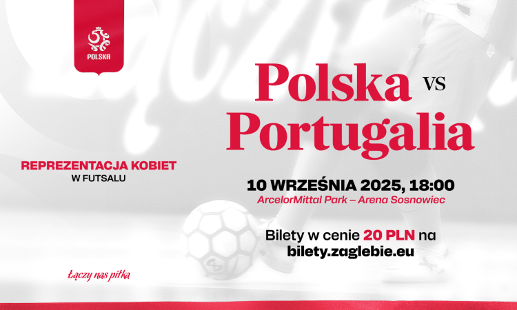 Futsal kobiet: Polska zagra z Portugalią w Arenie Sosnowiec już 10 września!
