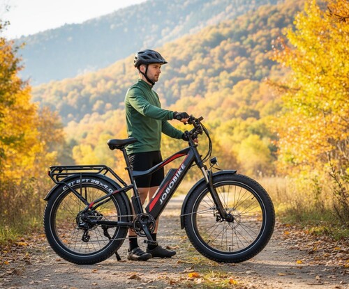 Gorąca herbata, jesienne powietrze i Twój rower elektryczny - przepis na doskonały dzień.