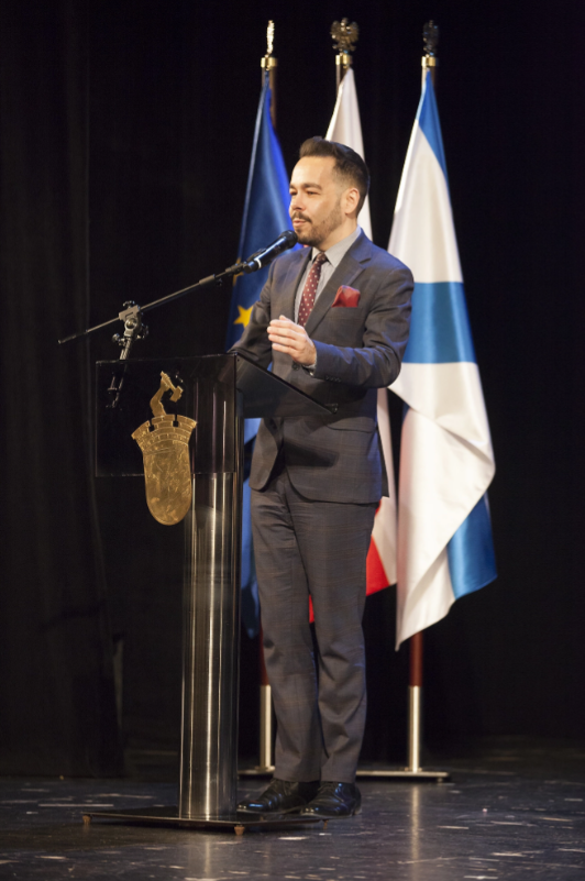 Wyjątkowa sesja Rady Miejskiej. Prezydent Sosnowca nadał honorowe obywatelstwa / fot. UM Sosnowiec