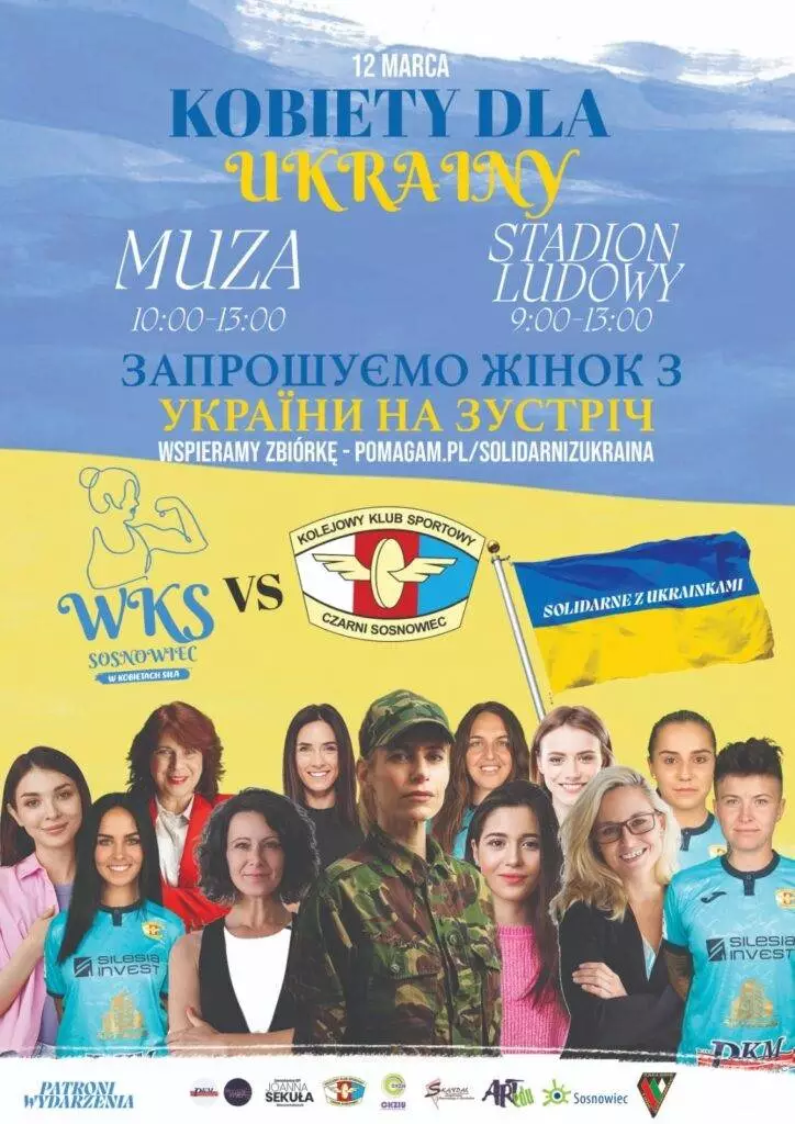 Kobiety dla Ukrainy! Zbiórka najpotrzebniejszych rzeczy i turniej pi&#322;karski