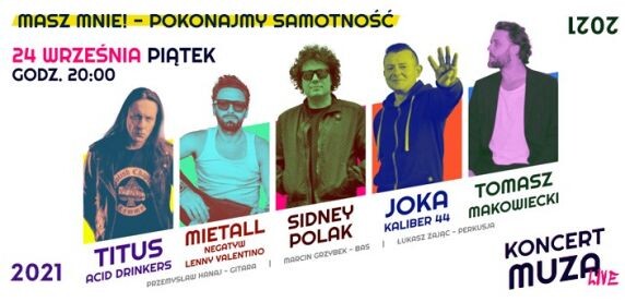 Koncert Masz Mnie - Pokonajmy Samotność w Muzie