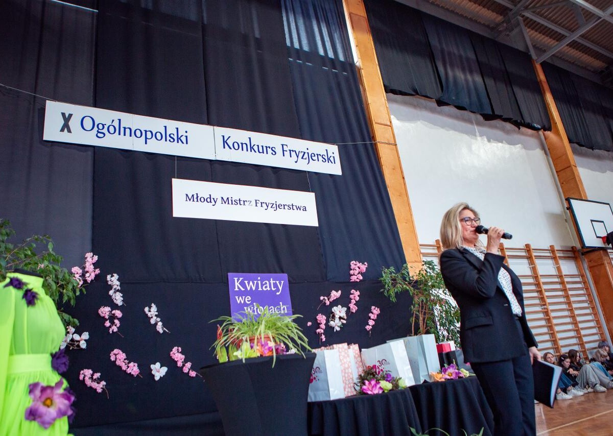 W Sosnowcu odbył się X Ogólnopolski Konkurs Fryzjerski Młody Mistrz Fryzjerstwa / fot. Rafał Opalski