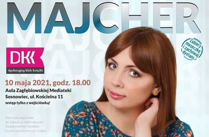 Magdalena Majcher w Zagłębiowskiej Mediatece