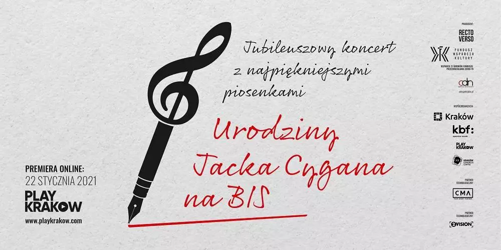 Magiczny koncert z okazji 70. urodzin Jacka Cygana