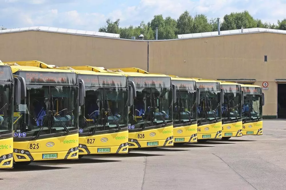 Nowe autobusy hybrydowe dla sosnowieckiego PKM-u / Fot. Autobusy elektryczne PKM Sosnowiec (wrzesień 2021)