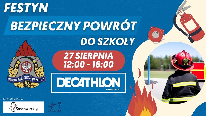 Przed nami festyn "Bezpieczny powrót do szkoły"!