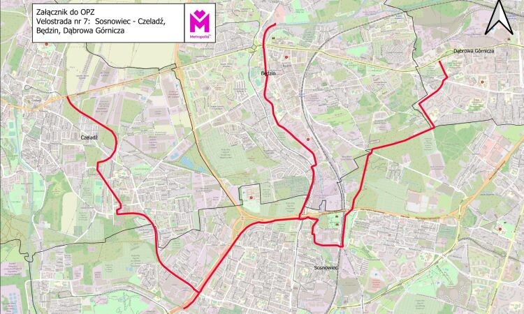 Sosnowiec przygotuje plan budowy velostrad. Pół miliona złotych wsparcia z Metropolii