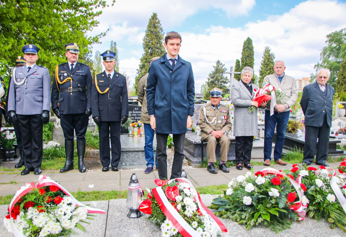 Sosnowiec uczci&#322; 78. rocznic&#281; zako&#324;czenia II wojny &#347;wiatowej