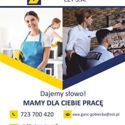 Sprzątaczka biurowa z orzeczeniem i dośwadczeniem