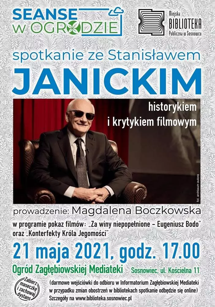 Stanisław Janicki i inauguracja Seansów w Ogrodzie!