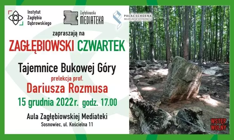 "Tajemnice Bukowej Góry" – Zagłębiowski Czwartek już 15 grudnia / fot. Mediateka