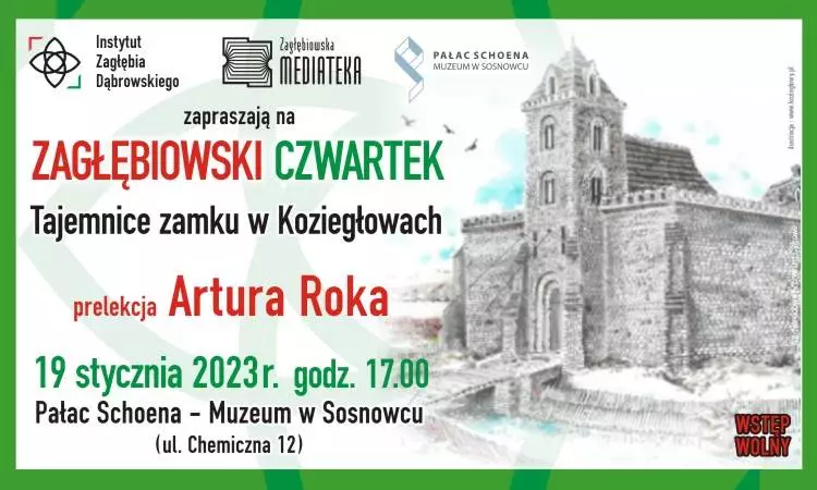 "Tajemnice zamku w Koziegłowach". Styczniowy Zagłębiowski Czwartek / fot. MBP