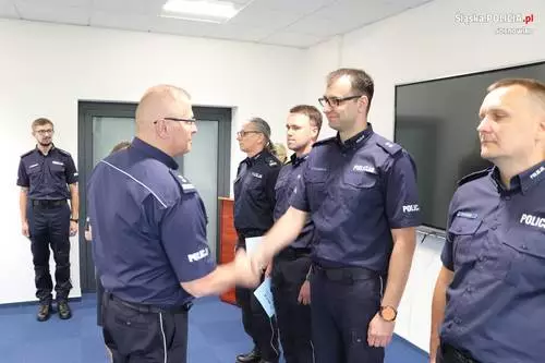 Uroczyste nominacje policjantów w Sosnowcu