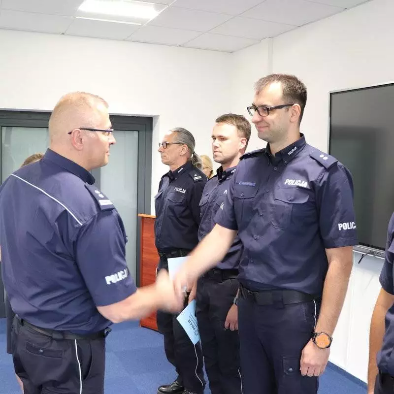 Uroczyste nominacje policjantów w Sosnowcu
