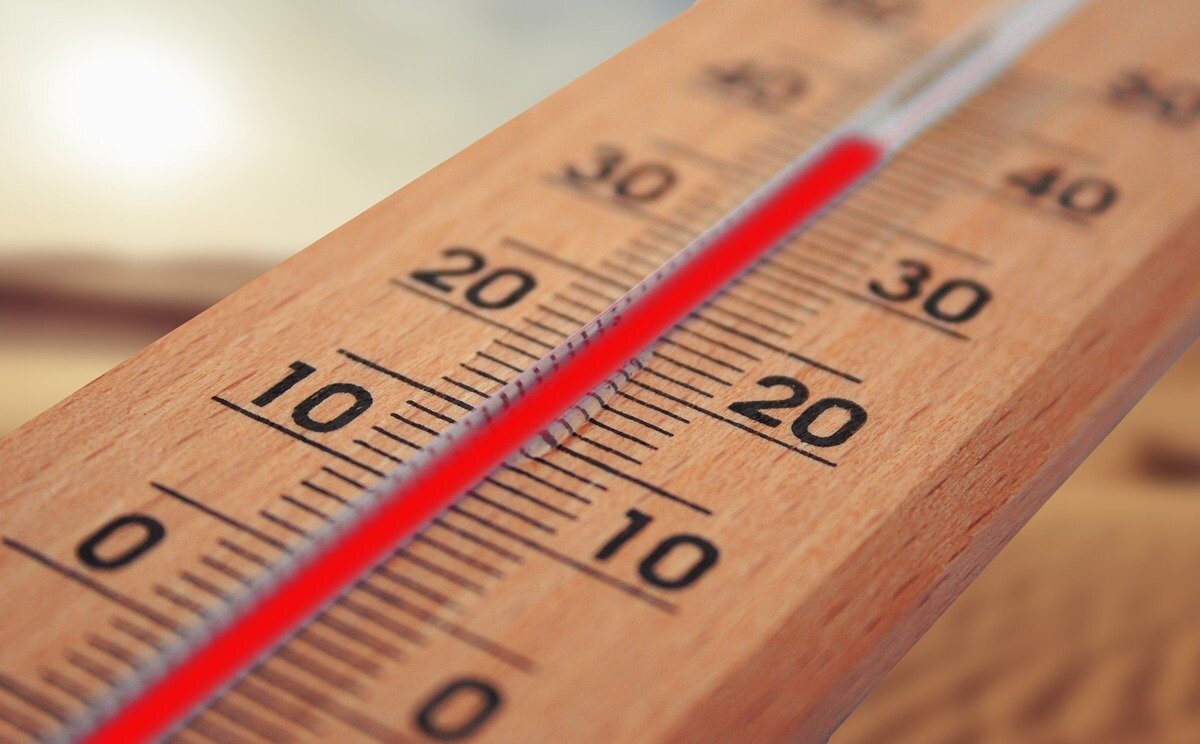 Uwaga na wysokie temperatury! / fot. Pixabay