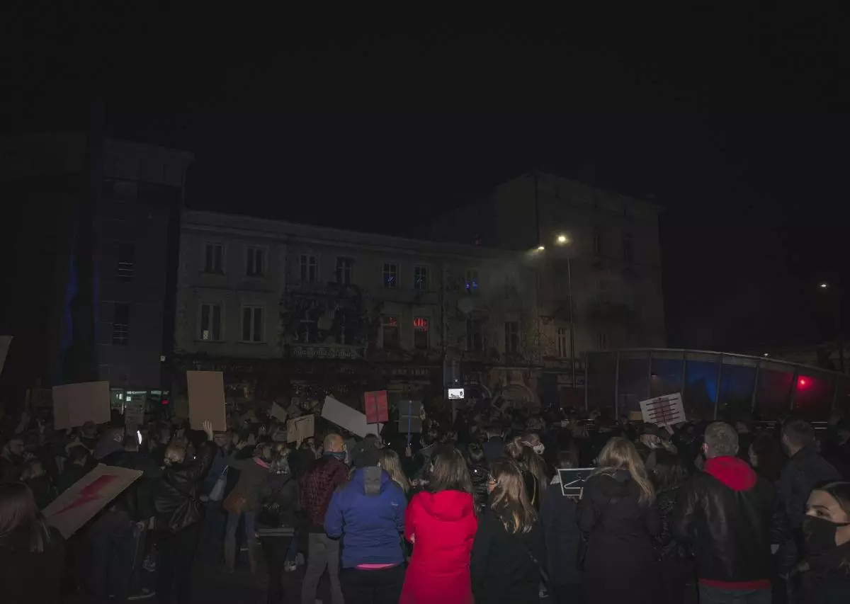 W Sosnowcu odby&#322; si&#281; kolejny protest w sprawie orzeczenia Trybuna&#322;u Konstytucyjnego