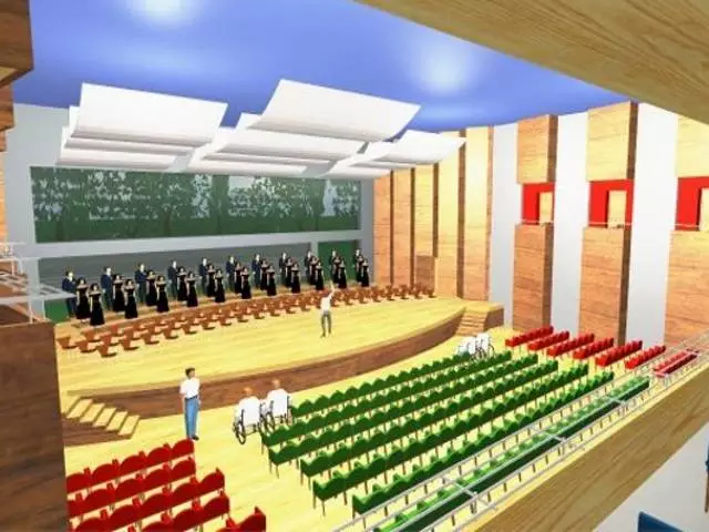 Wizualizacja sali koncertowej w Sosnowcu