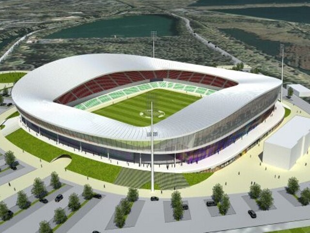 Wizualizacja Stadionu Ludowego