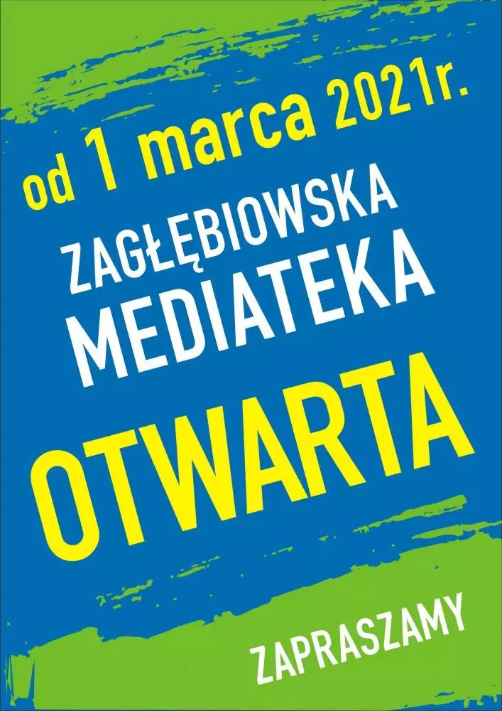 Zagłębiowska Mediateka znów otwarta! Już od 1 marca