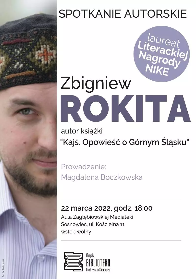 Zbigniew Rokita go&#347;ciem Zag&#322;&#281;biowskiej Mediateki!